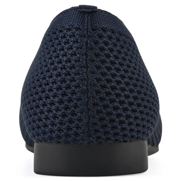 Cliffs by White Mountain Women's Beslee Square Toe Ballet Flats - Picture 3 of 4